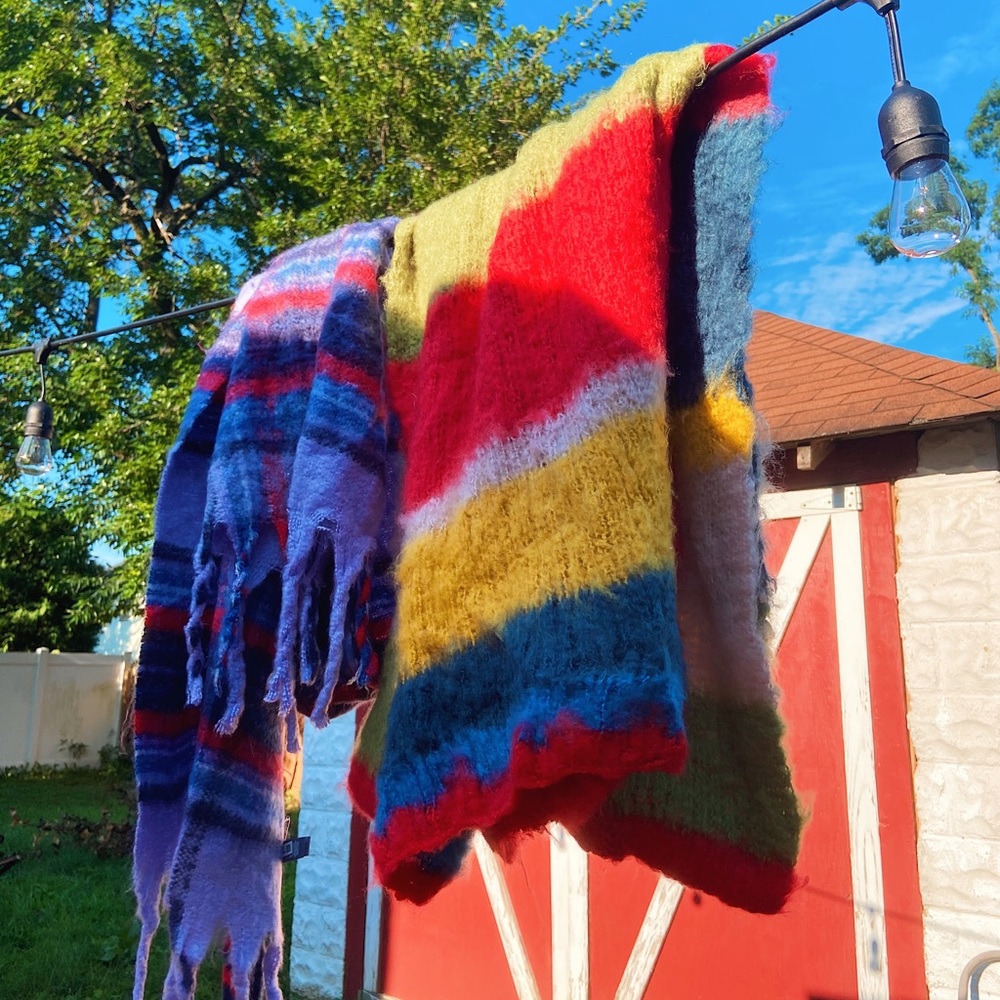 Softest fall/winter blanket scarves